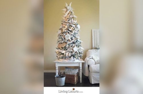 How to Paint an Artificial Christmas Tree White