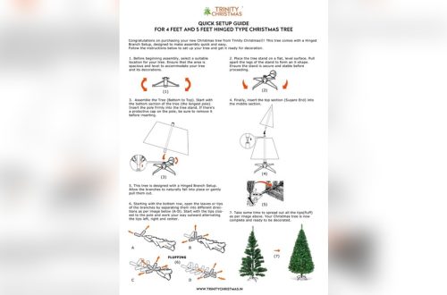 How to Put an Artificial Christmas Tree Together