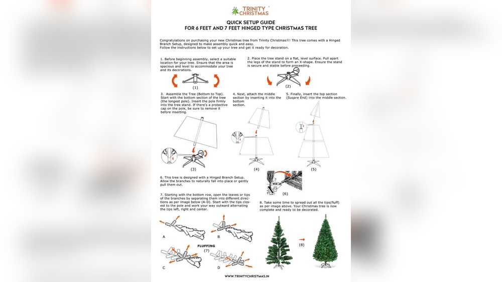 How to Put Together Artificial Christmas Tree