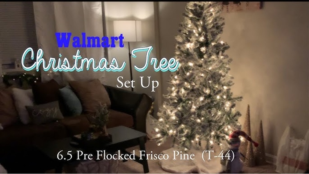 How to Put Up a Artificial Christmas Tree from Wal
