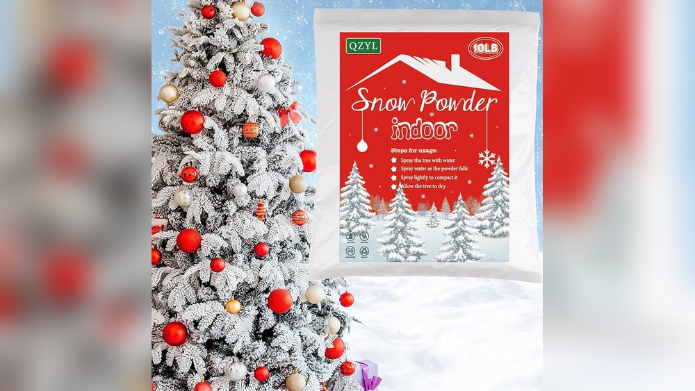 How to Self Flock Artificial Christmas Tree
