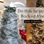 How to Store an Artificial Flocked Christmas Tree