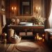 How.To.Decorate Chocolate.Brown Bathroom