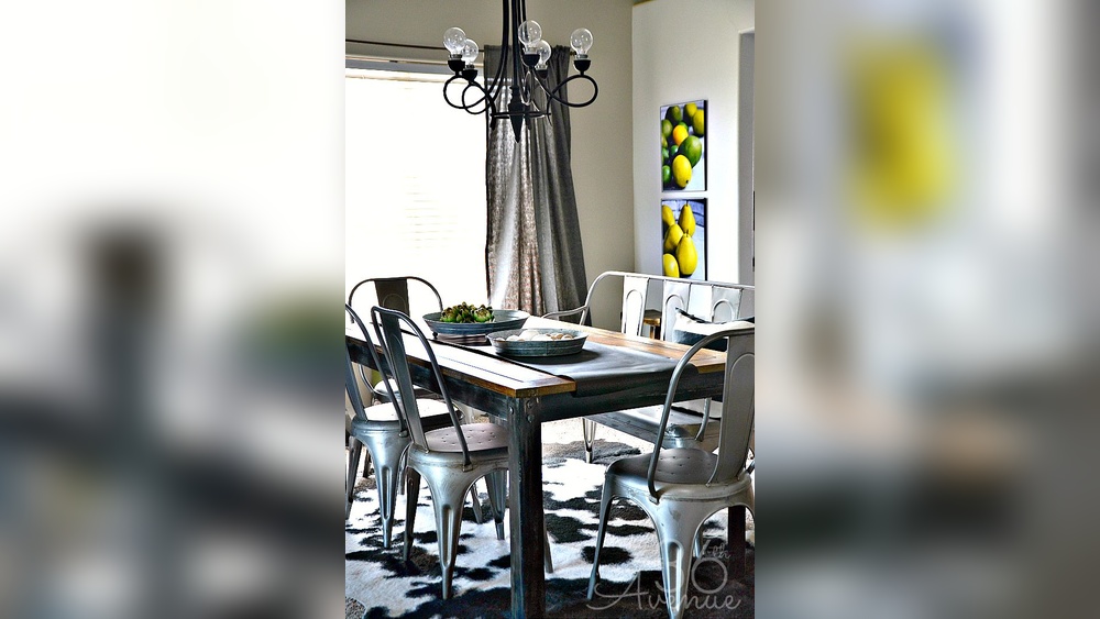 Industrial Centerpieces for Kitchen Table