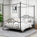 Iron Canopy Bed