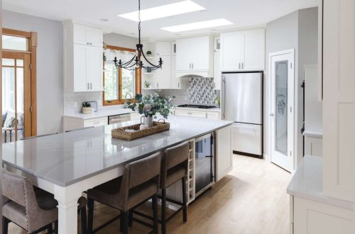 Kitchen Counter Centerpiece