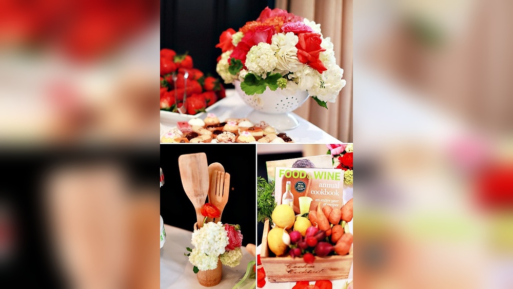 Kitchen Shower Centerpieces