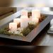 Kitchen Table Candle Centerpieces