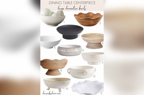 Kitchen Table Centerpiece Bowl