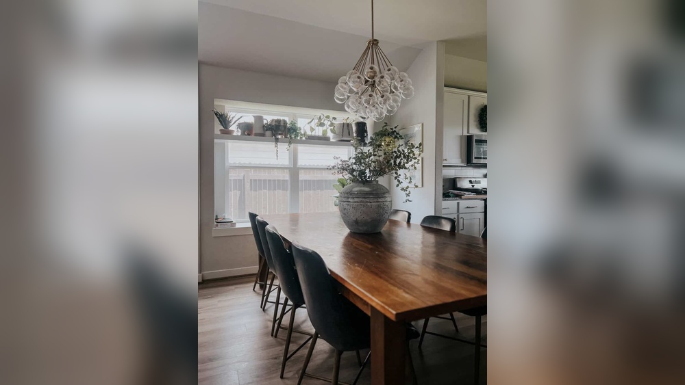 Kitchen Table Centerpiece Ideas Tall Wood Table