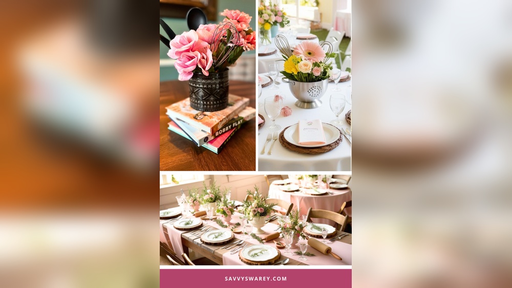 Kitchen Themed Centerpieces