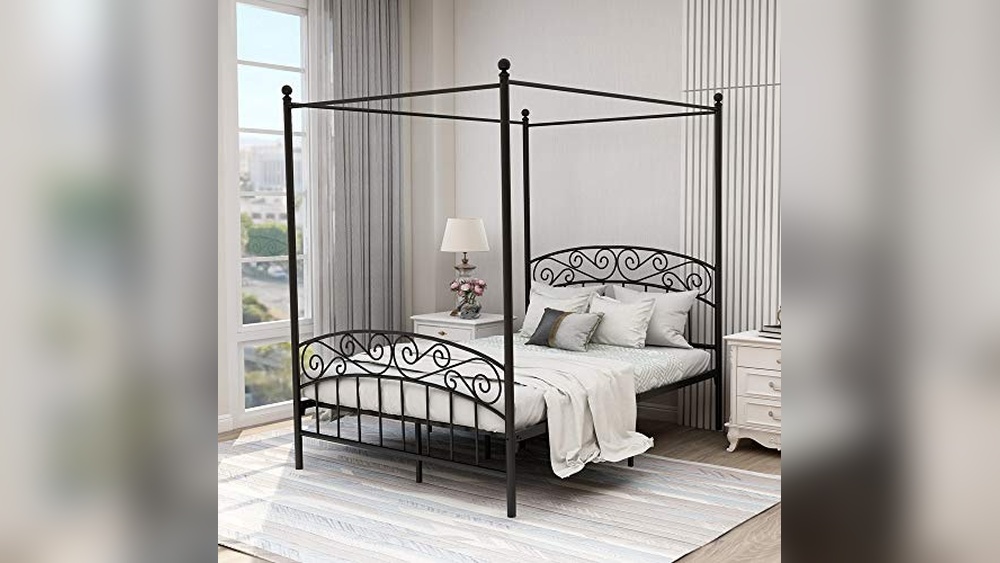 Metal Canopy Bed