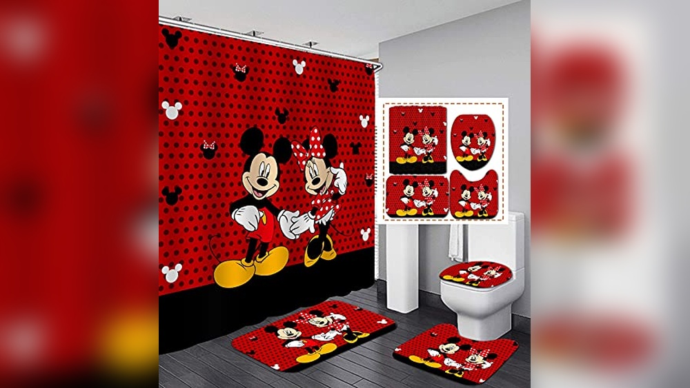 Mickey And Minnie Mouse Bathroom Decor