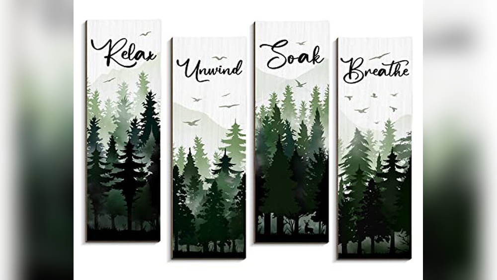 Mountain Bathroom Decor