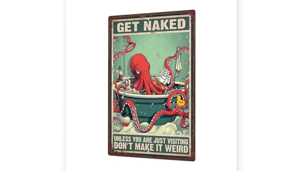Octopus Bathroom Decor