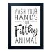 Office Bathroom Wall Decor