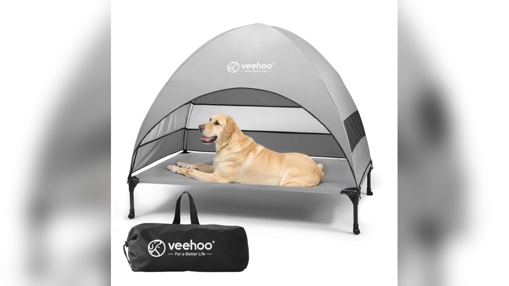 Outdoor Dog Bed With Canopy