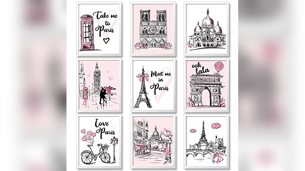 Paris France Bedroom Decor