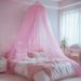 Pink Canopy Bed