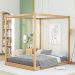 Platform Canopy Bed