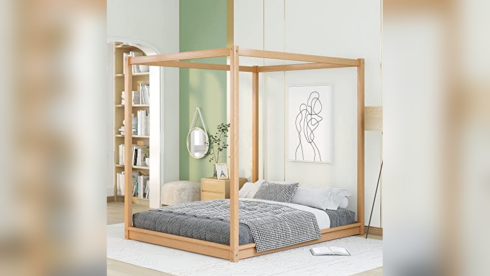 Platform Canopy Bed