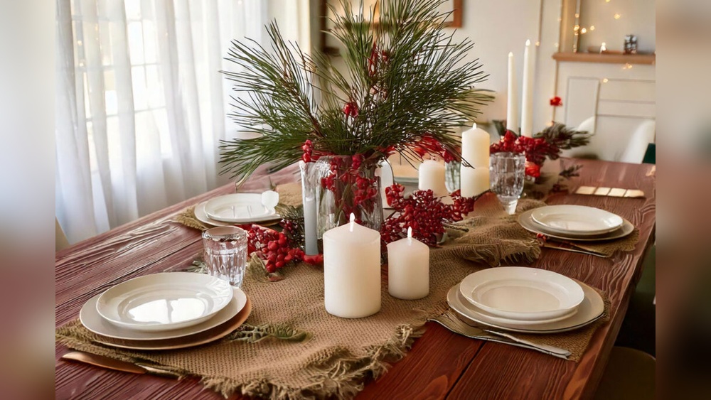 Red Kitchen Table Centerpieces