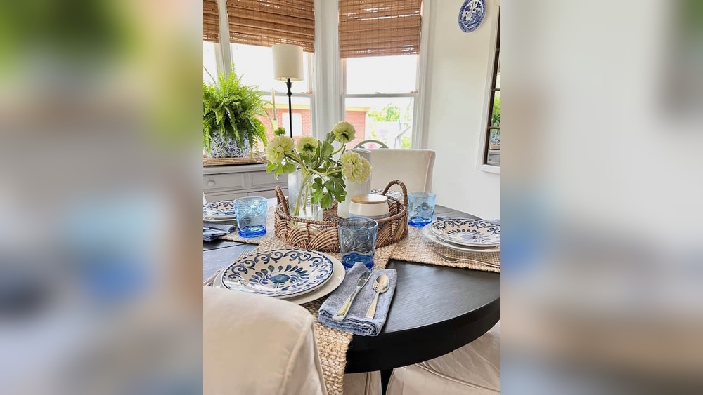 Round Kitchen Table Centerpieces