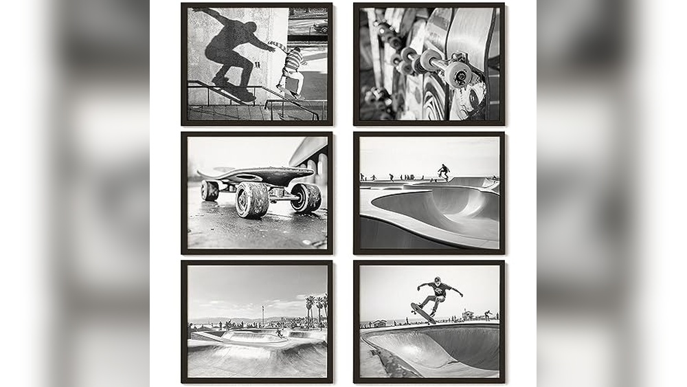 Skateboard Decorations for Bedrooms