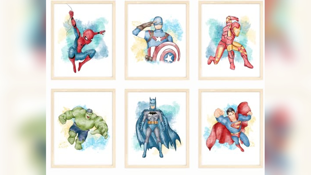 Super Hero Bedroom Decor