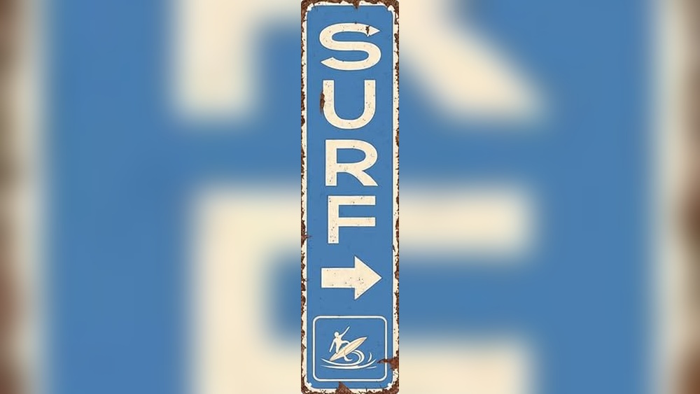 Surfer Themed Bedroom Decor