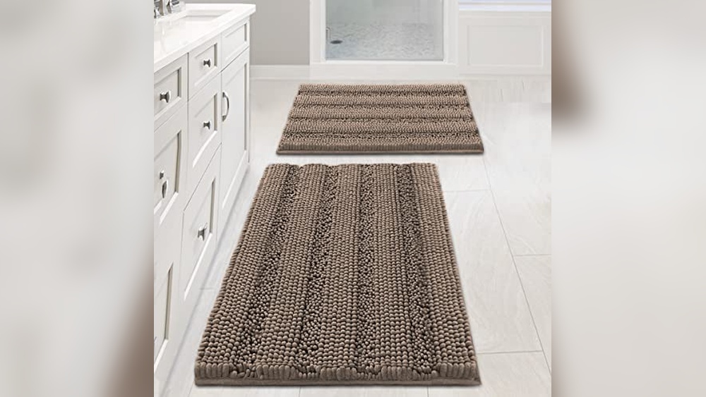 Taupe Bathroom Rugs