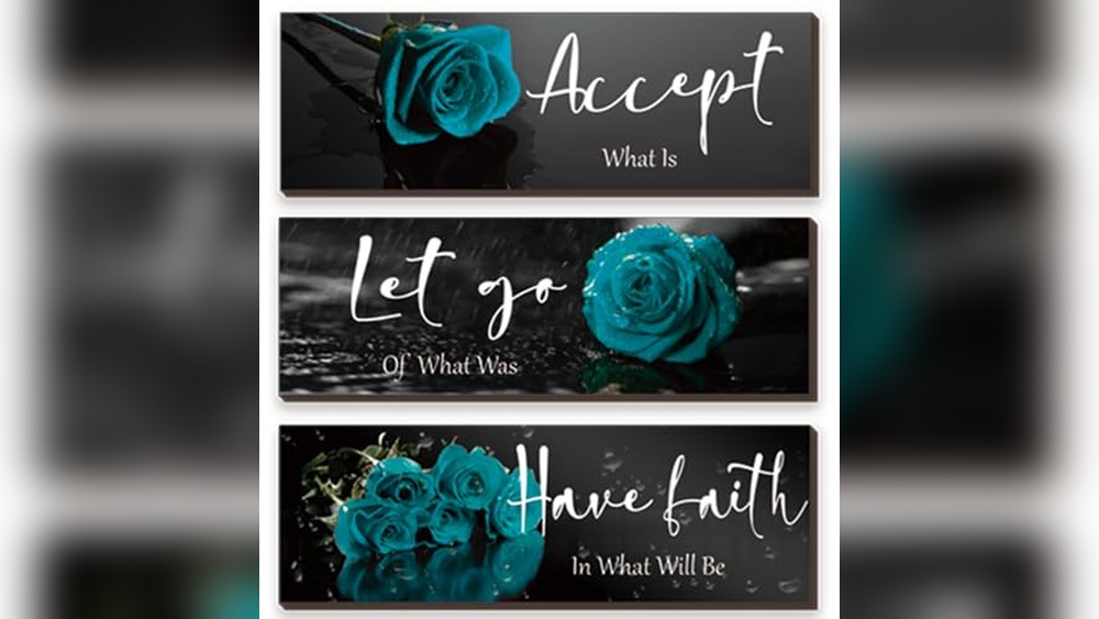 Teal Bedroom Wall Decor