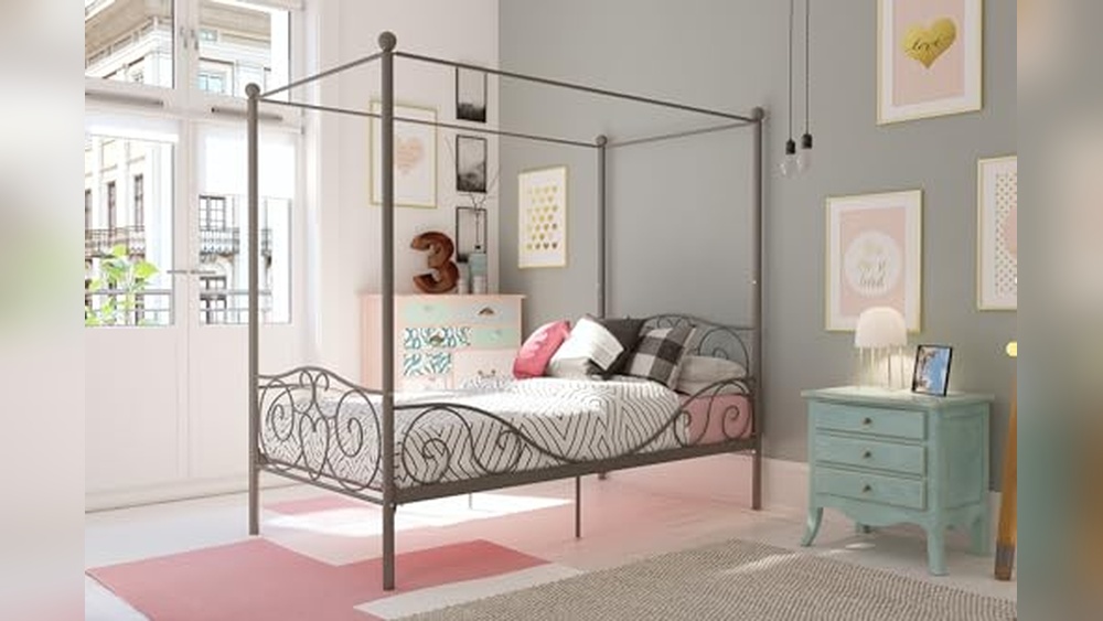 Twin Canopy Bed Frame