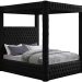 Upholstered Canopy Bed