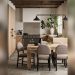 What Ceiling Lamp Goes With Natural Wood Table