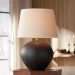 What Color Lamp on a Black Table
