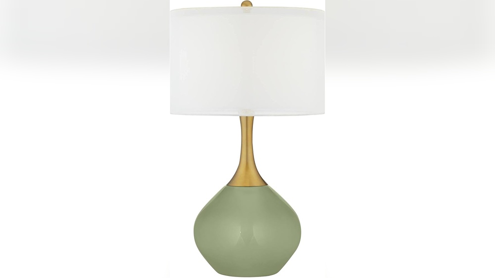 What Color Lamp on a Gold End Table