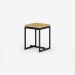 What Color Lamp on Top of Black Metal Side Table