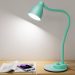 What Color Lamp to Use With a Teal Color Table
