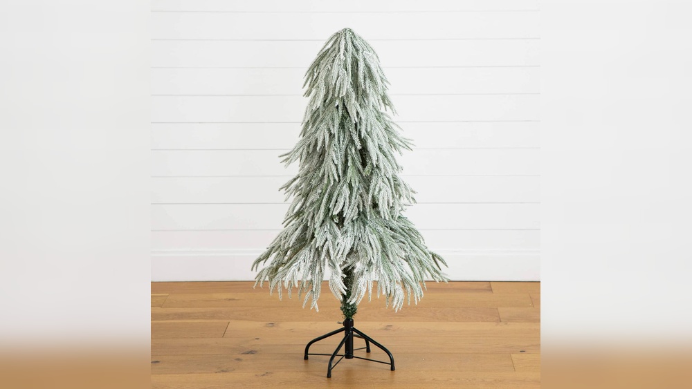 What is a Downswept Artificial Christmas Tree