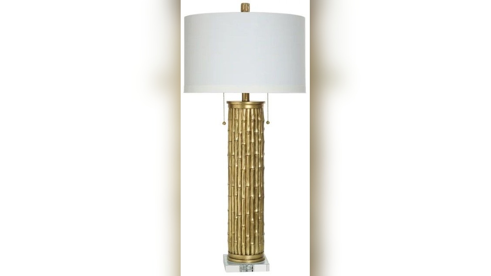What is Burnished Gold Table Lamps