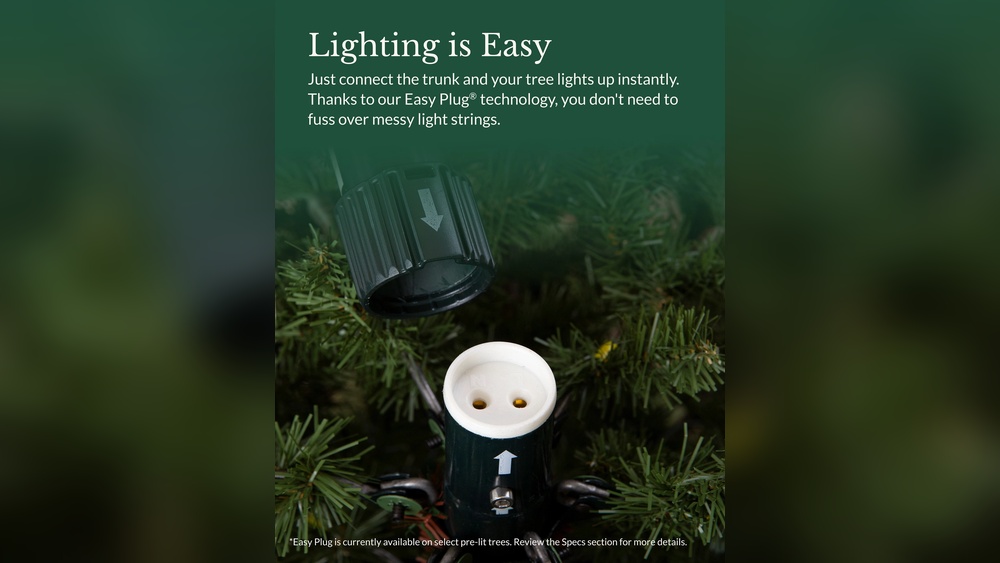 What is the Easiest Lightest Artificial Christmas Tree With Lights