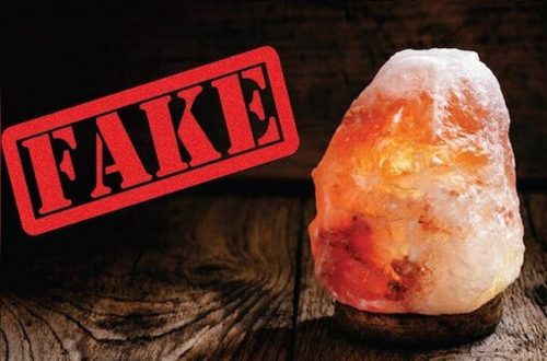 What is the Material in the Fake Himalayan Salt Lamp