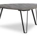 What Kind of Finish on a Presidio Round Lamp Table