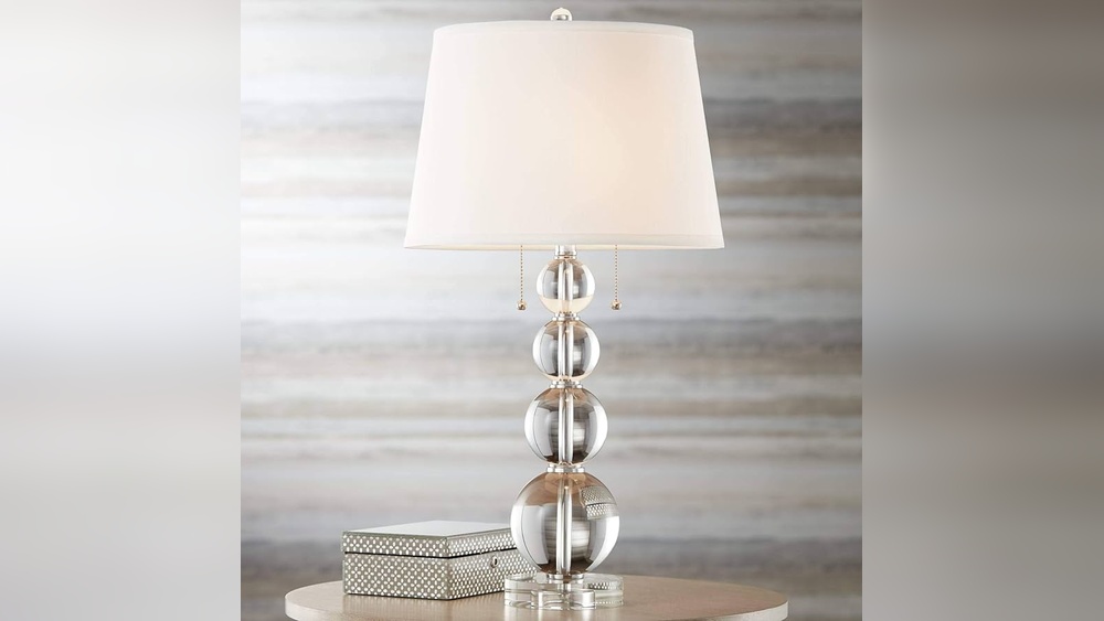 What Lamp Shade to Use on Tall Crystal Table Lamp
