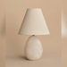 What Lamp Shape Works With Oval Bedside Table