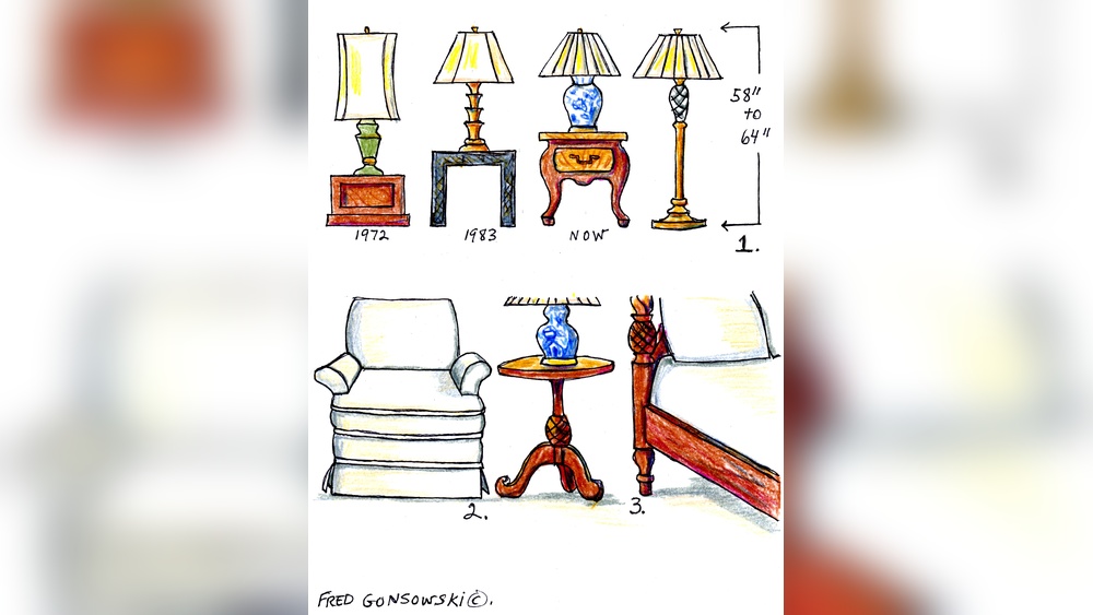 What Size End Table Lamp