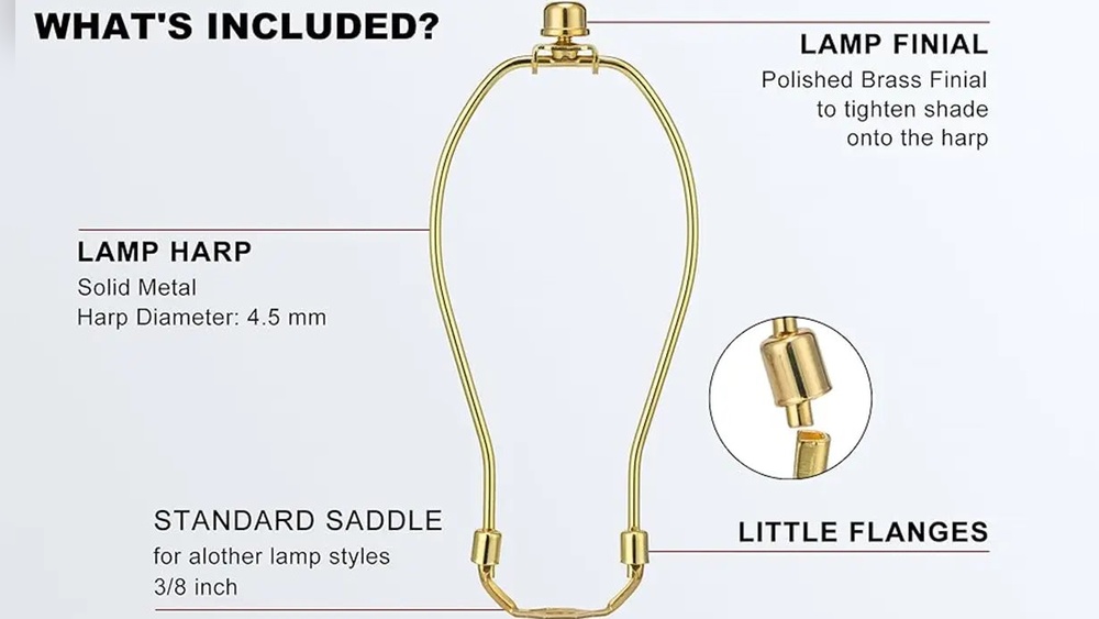 What Size Harp for Table Lamp
