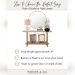 What Size Lamp for Console Table