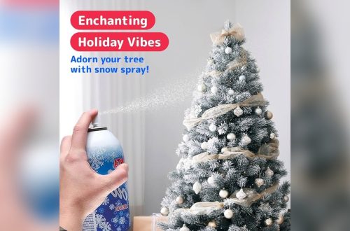 What Stores Carry Artificial Spray on Snow for Christmas Trees